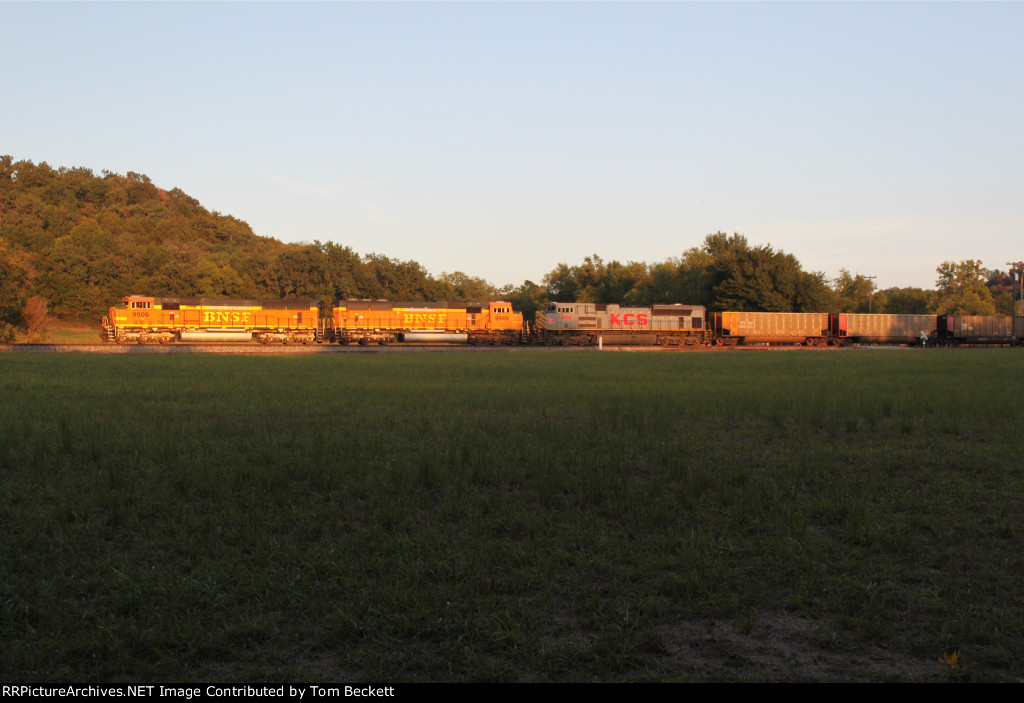Northbound coal empties